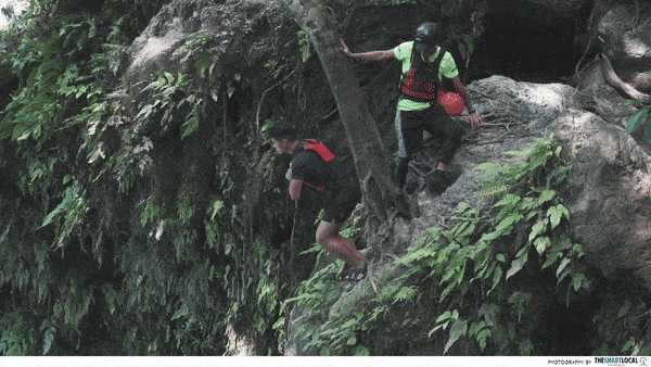 kawasan cliff jump