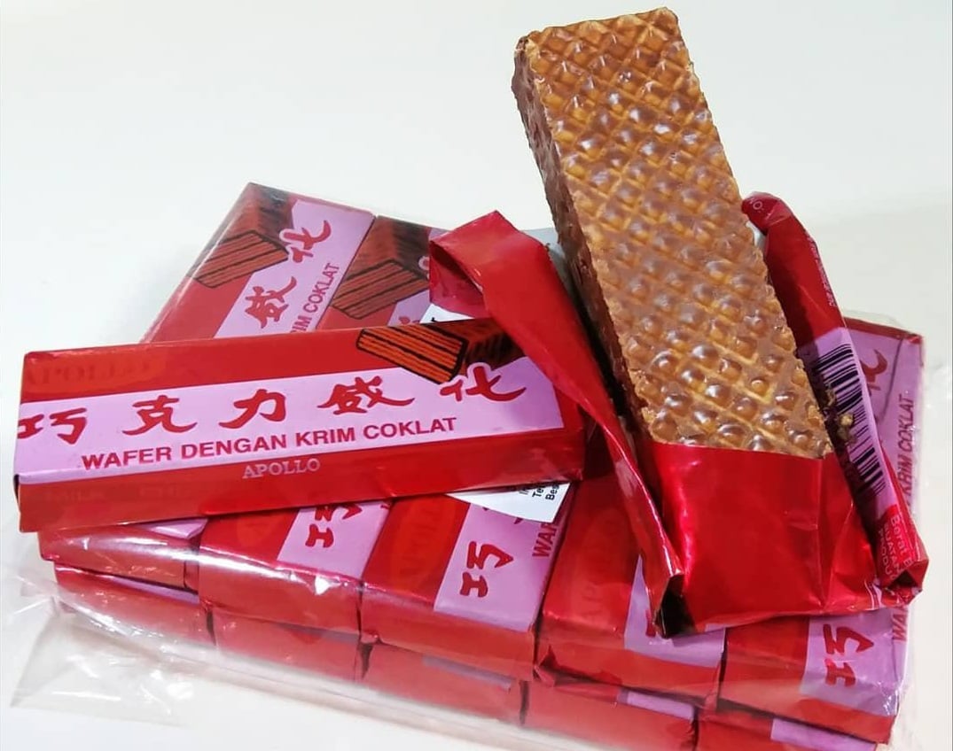 Apollo chocolate wafers