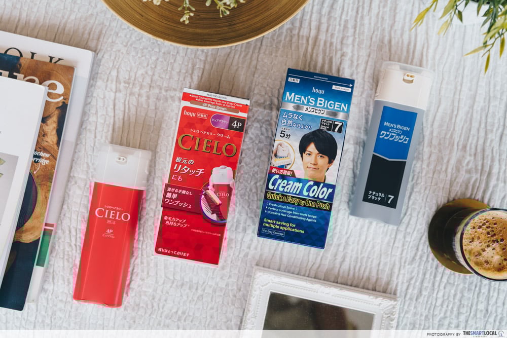 Hoyu's Men's Bigen and Cielo Cream