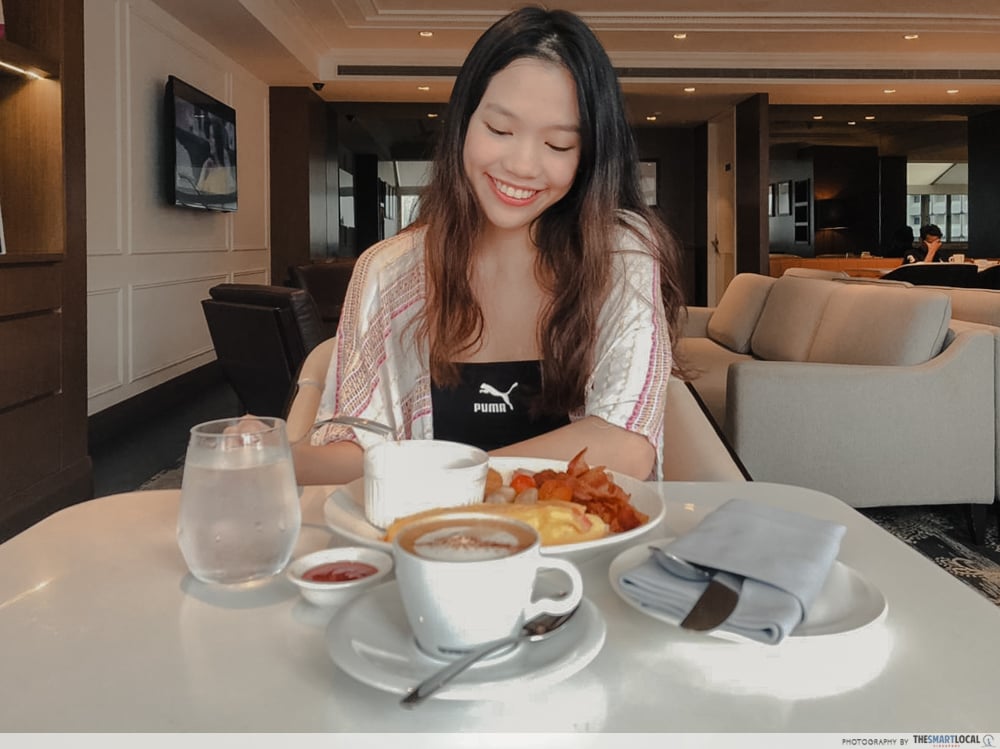 Unlimited breakfast at Hilton 
