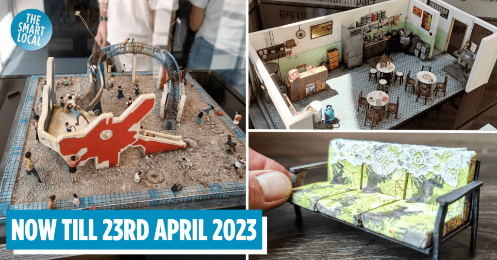 Trash To Treasures Miniature Exhibition At Tiong Bahru