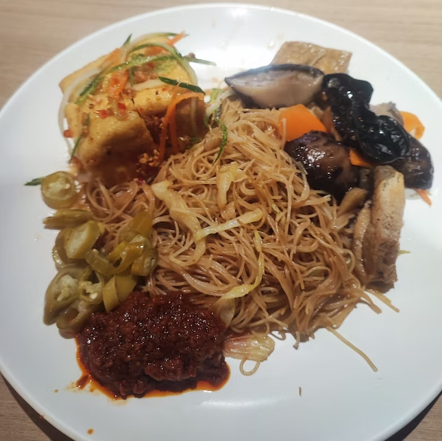 Lian xin food court - mixed rice store