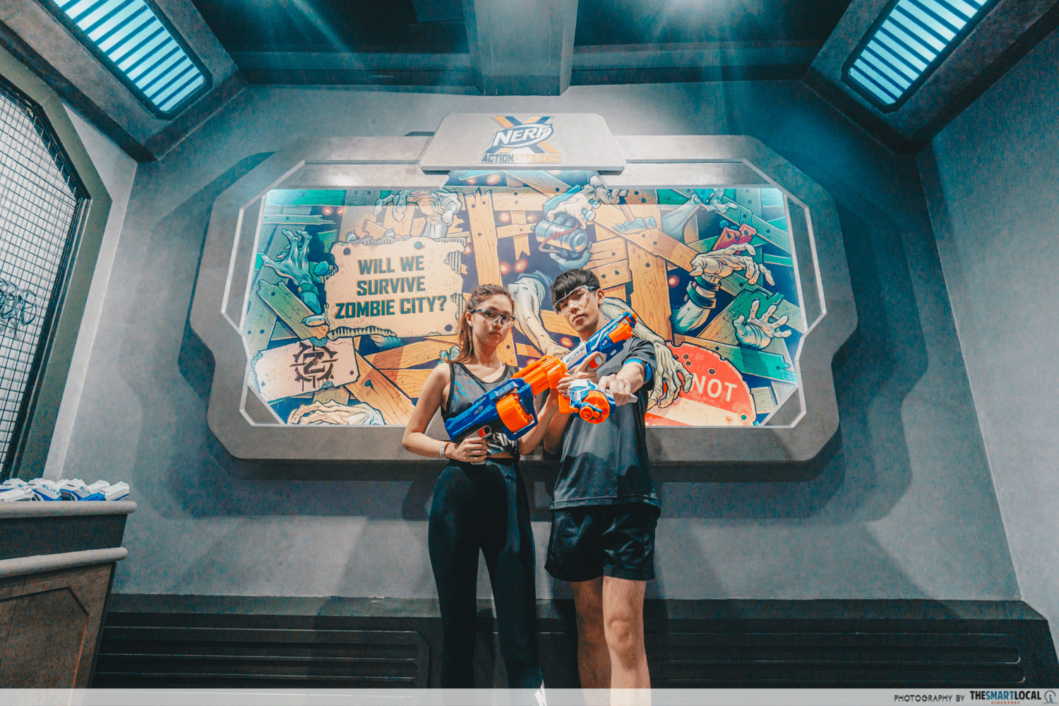 indoor activities singapore - NERF Action Xperience