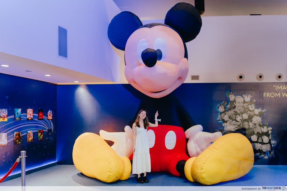 mickey mouse statue