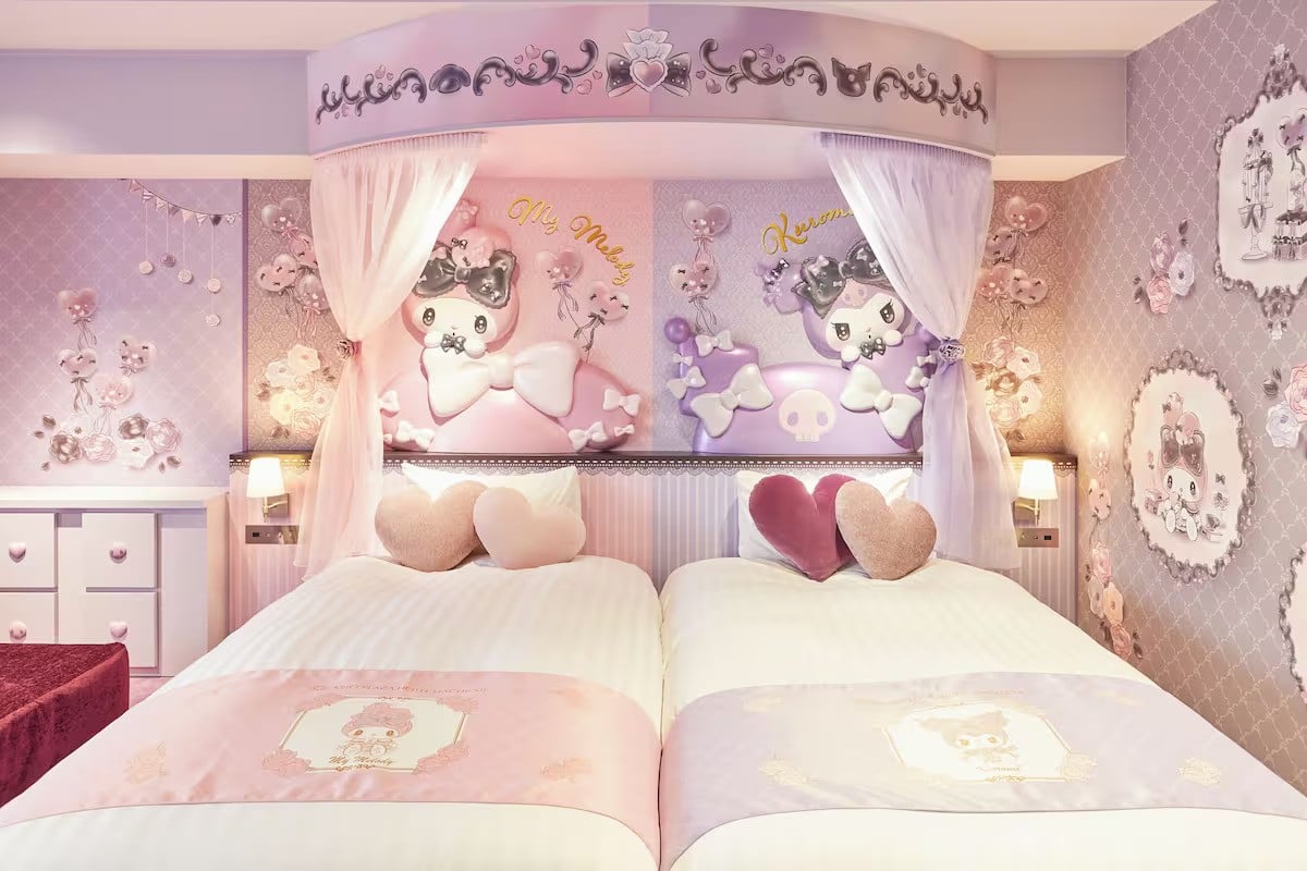 keio-plaza-hachioji-mymelody-kuromi-room-sanrio