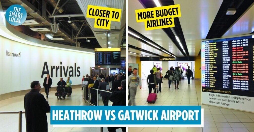 london heathrow and gatwick airport