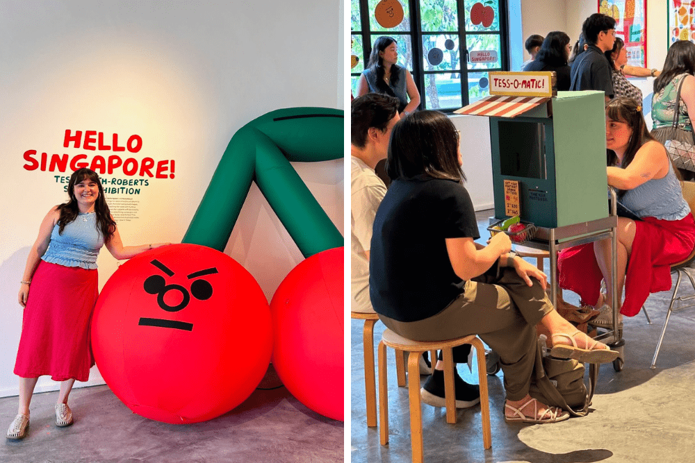 Hello Singapore Heartware Store pop-up - Tess Smith Roberts artist