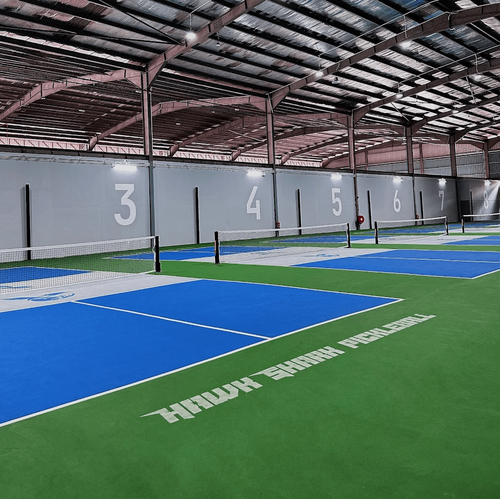 pickleball courts - hawk shark sports club